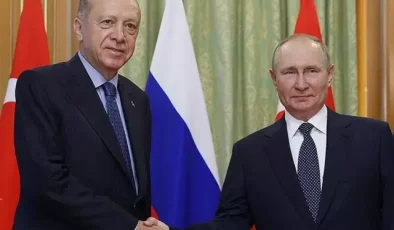 Cumhurbaşkanı Erdoğan Putin ile görüştü! Gündemde Suriye’deki çatışmalar var