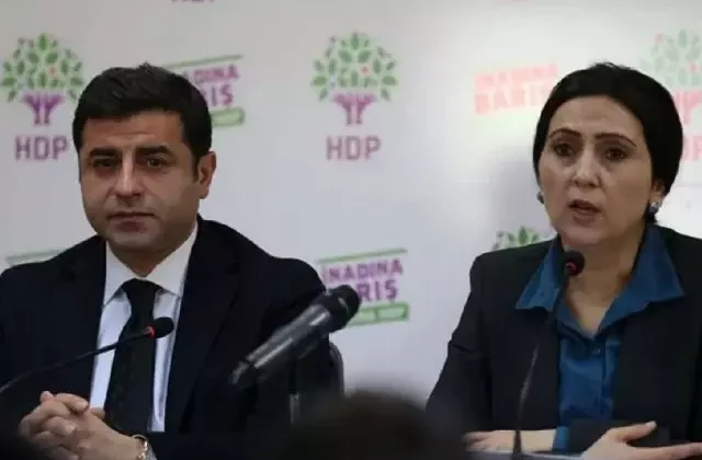 DEM Parti’den Selahattin Demirtaş ve Figen Yüksekdağ’ın tahliyesi için başvuru
