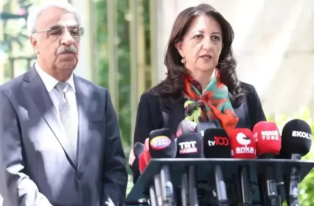 DEM Parti heyeti, Adalet Bakanı Tunç ile görüştü: Süreçte komisyon aşamasına geçildi