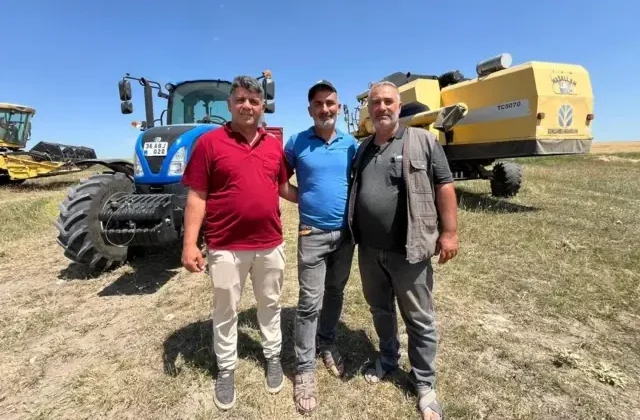 Ekme diyenlere inat ekti, tarladan bereket fışkırdı