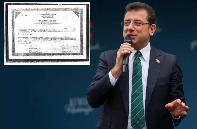 Ekrem İmamoğlu’nun yüksek lisans diploması da iptal edildi