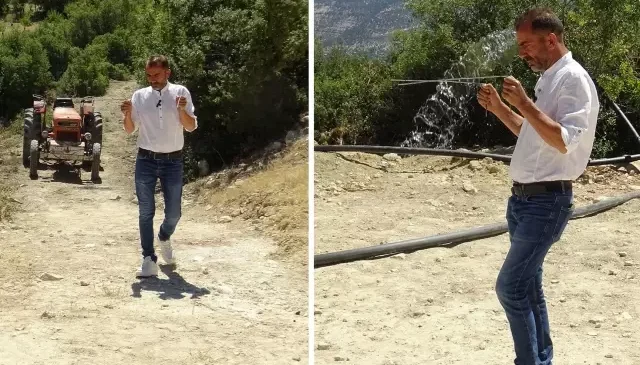 Emekli olup döndüğü memleketinin su sıkıntısını çözdü