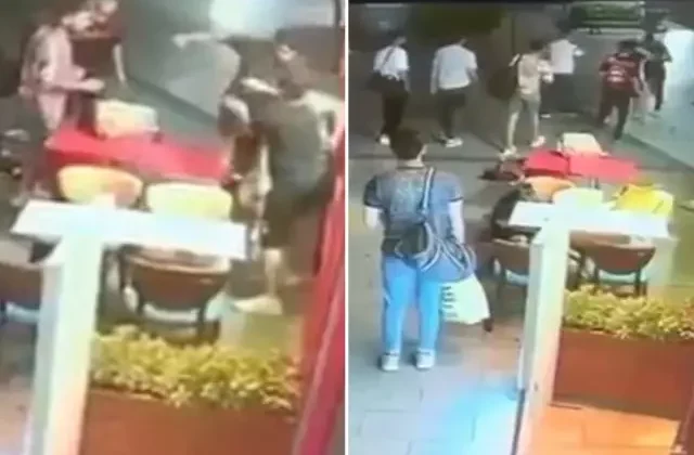 Eski eşiyle sosyal medyada yayın yapan kişiye bıçakla saldırdı