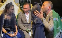 Evlendikten 1 hafta sonra yangında şehit olan Tolunay Kocaman’ın kına gecesi görüntüleri