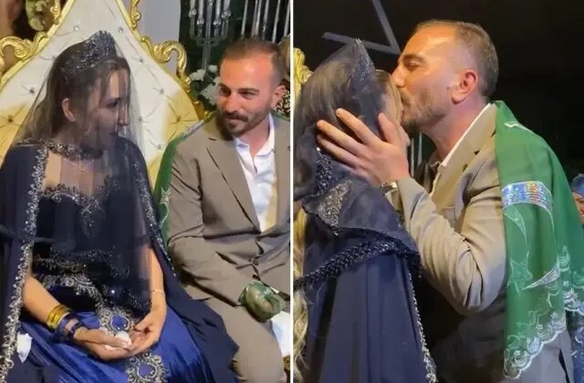 Evlendikten 1 hafta sonra yangında şehit olan Tolunay Kocaman’ın kına gecesi görüntüleri