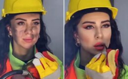 Fenomenin “İtfaiyeci makyajı” izleyenleri çileden çıkardı