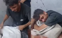 Gazzeli gencin un sevinci kameralara yansıdı
