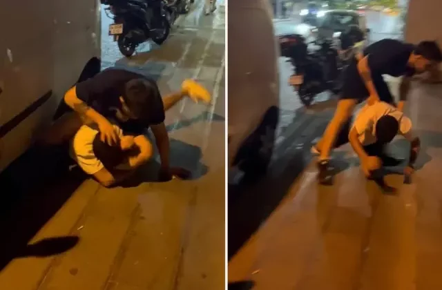 Gençlerin sosyal medyadaki tartışması, tekme tokat kavgayla bitti