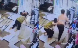 Giyim mağazasında su borusu patladı, müşteriler panik içinde kaçtı