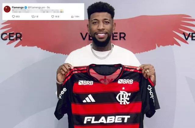 Görenler tepki gösterdi! Flamengo’dan Beşiktaş’a transfer göndermesi