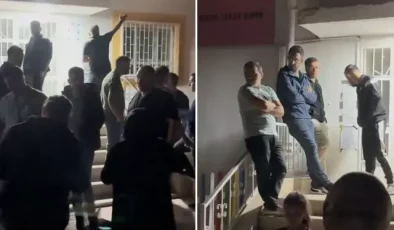 Görüntü Türkiye’den! Çocukları için geceden sıraya girdiler