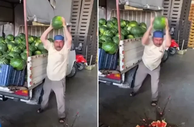 Görüntü Türkiye’den! Fiyata tepki gösterip hepsini tek tek parçaladı