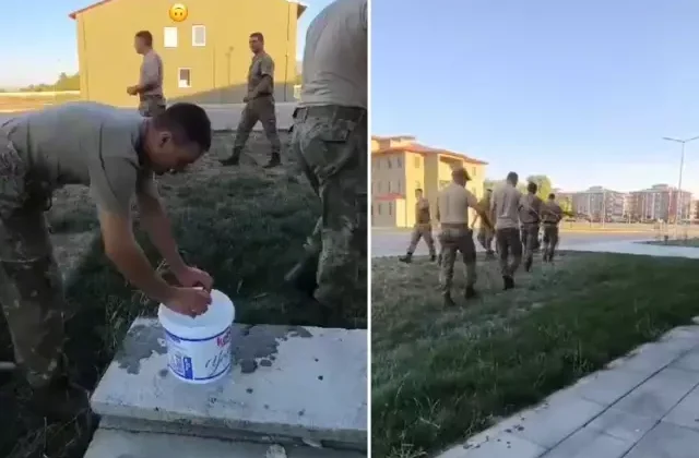 Görüntüdekiler Türk askeri! “Erkeklere acıyacağım aklıma gelmezdi” yorumları yapılıyor