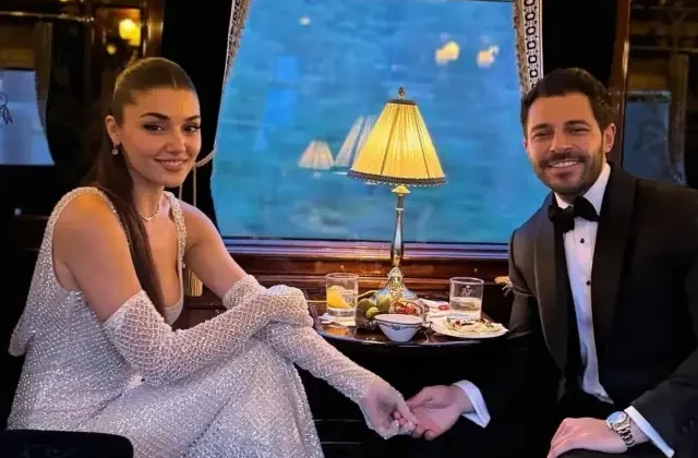 Hakan Sabancı’nın paylaştığı karede Hande Erçel’in doğallığı öne çıktı