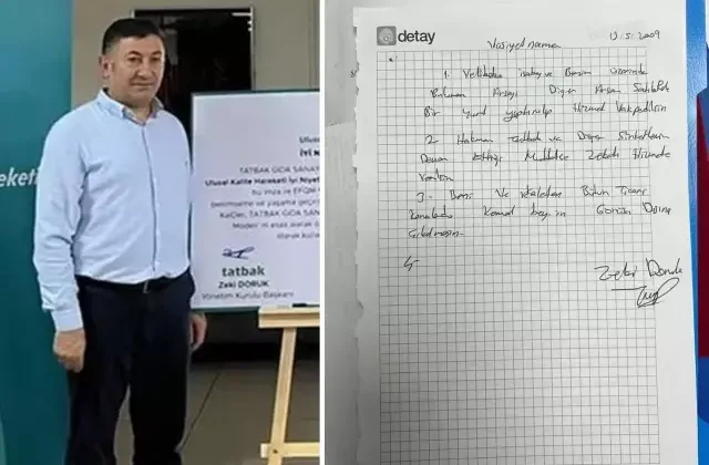 HAKMAR’ın sahibi Zeki Doruk tüm mal varlığını FETÖ’ye bırakmış