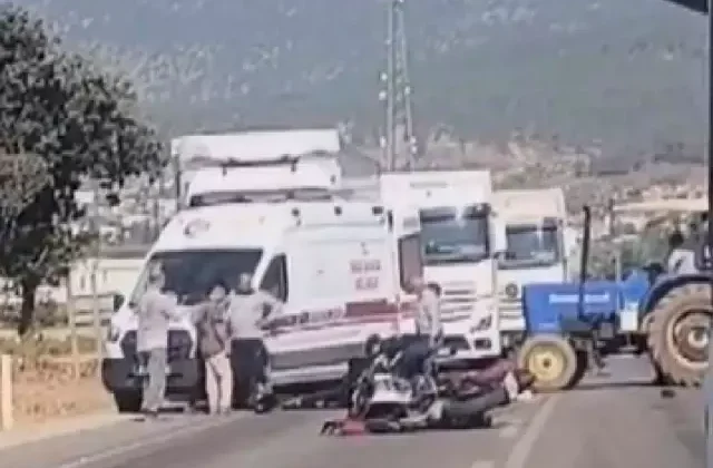 Hatay’da motosiklet kazası: 2 ölü, 1 ağır yaralı
