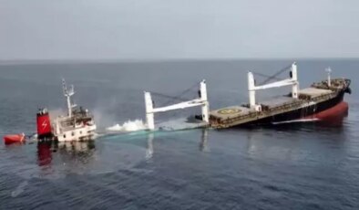 Husilerin batırdığı yük gemisinde öldüğü sanılan 10 mürettebatın sağ olduğu ortaya çıktı