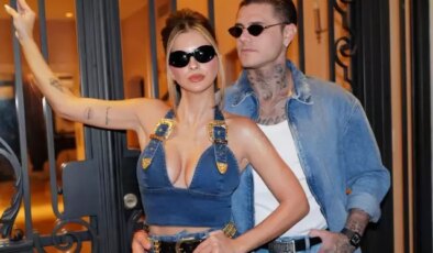 Icardi’nin sevgilisi tercih ettiği kostümle sıcak havaya meydan okudu! Gören bir daha baktı