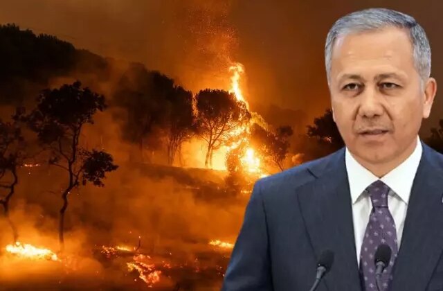 Bakan Yerlikaya orman yangınlarının çıkış nedenlerini açıkladı: Eskimiş yatağını yakmaya çalışmış