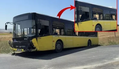 İETT otobüsüyle otomobil kafa kafaya çarpıştı: 1 kişi hayatını kaybetti