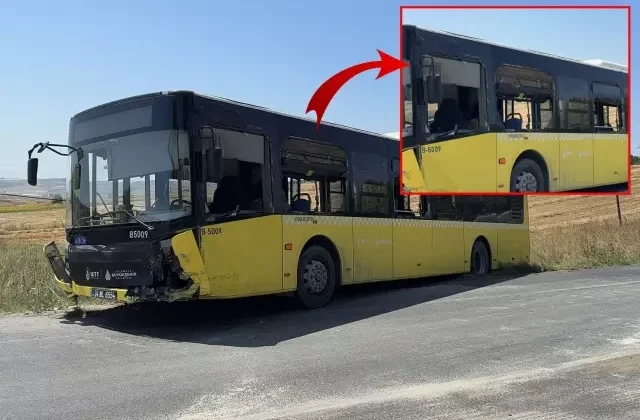 İETT otobüsüyle otomobil kafa kafaya çarpıştı: 1 kişi hayatını kaybetti