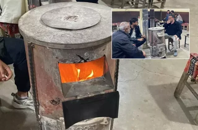 İlçeye kış geri geldi! Temmuz ayında soba yakıyorlar