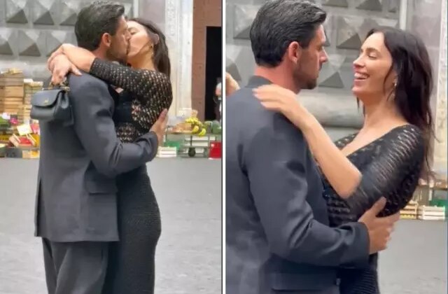 Irina Shayk ve Michele Morrone Napoli’de öpüştü – Meğer sebebi başkaymış!