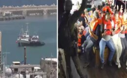 İsrail’in uluslararası sularda alıkoyduğu Hanzala gemisi, Aşdod Limanı’na ulaştı