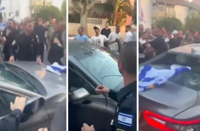 İsrailliler Arap milletvekilinin aracına saldırıp, “Araplara ölüm” sloganları attı