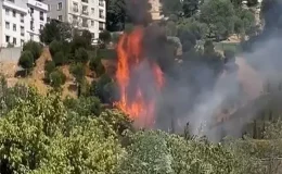 İstanbul Kağıthane’de yangın: Müdahale sürüyor