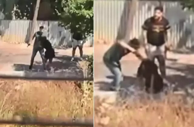 İstanbul’un göbeğinde dehşet! Kafasına silah dayadığı kadına tekme tokatla saldırdı