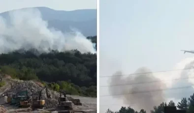 İzmir’de yine yangın çıktı! Urla’dan alevler yükseldi