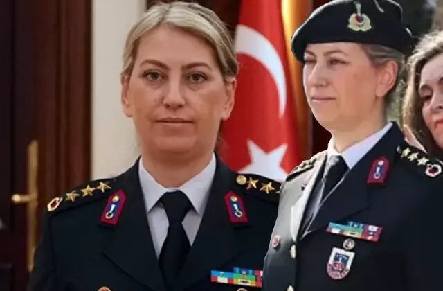 Jandarmanın yeni paşası! Gülden Mat Şakir tuğgeneralliğe terfi etti