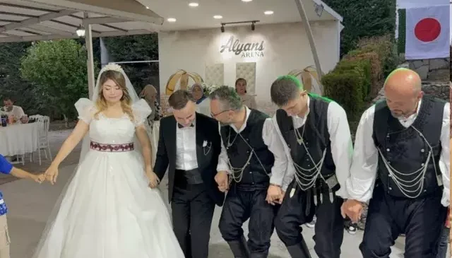 Japonya’dan Düzce’ye gelin geldi! 13 bin kilometrelik aşk