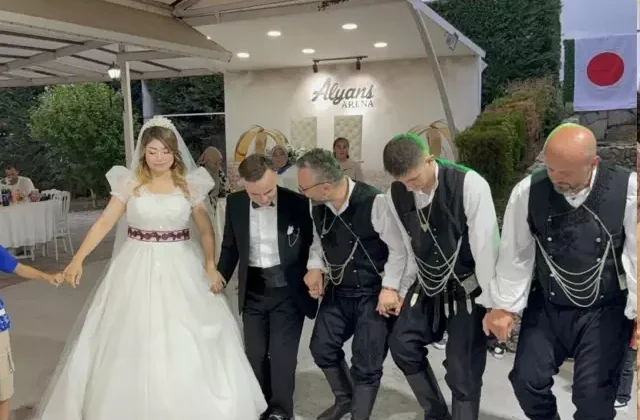 Japonya’dan Düzce’ye gelin geldi! 13 bin kilometrelik aşk