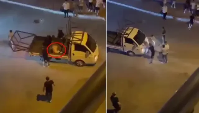 Kadınlara sözlü tacizde bulunan adama mahalle dayağı