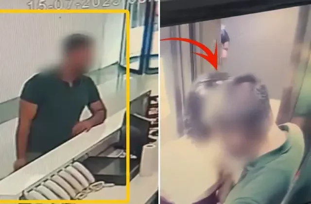 Kargo görevlisi, 24 yaşındaki genç kadına hayatının şokunu yaşattı