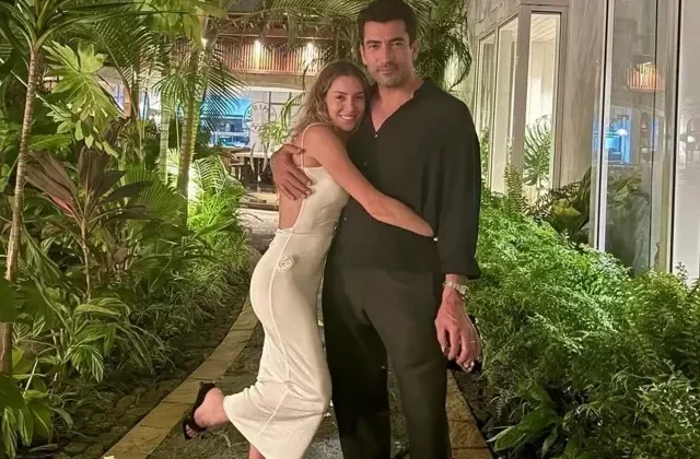 Kenan İmirzalıoğlu ve Sinem Kobal, aşklarını ay ışığında gösterdi