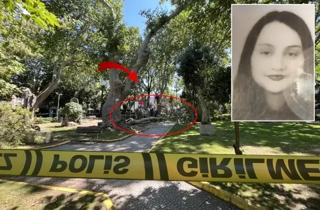 Kırılan ağaç dalının altında kalan Seda da hayatını kaybetti