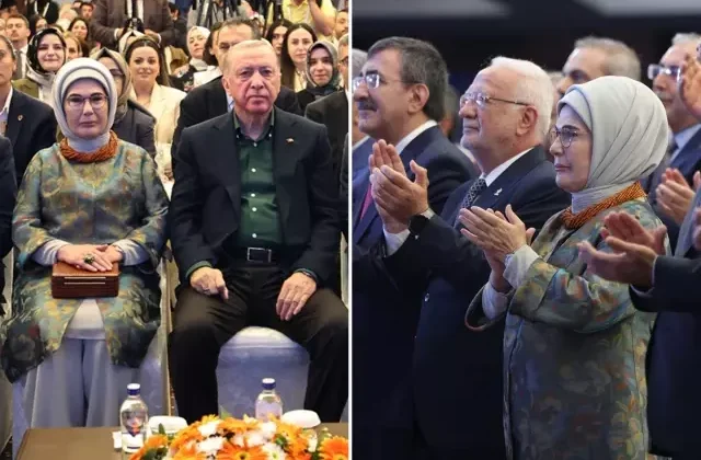 Kızılcahamam Kampı’na Emine Erdoğan’ın şıklığı damga vurdu