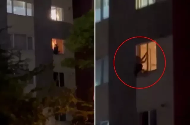 Kızına intihar mesajı atıp 4. kattan atladı! Annesini görünce sinir krizi geçirdi