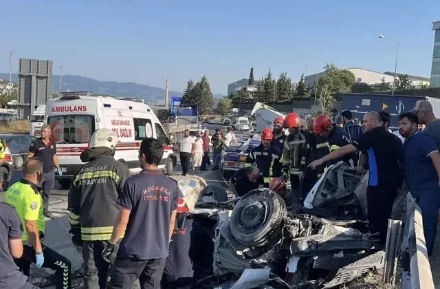 Kocaeli’ndeki kazada 5 kişinin ölümüne neden olan şoför tutuklandı