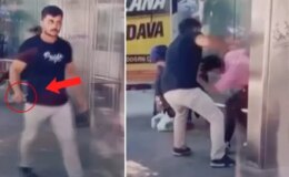 Komşusunun kızına tornavida ile saldırdı