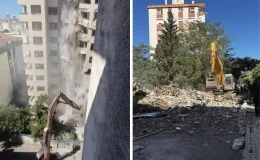 Maltepe’de yıkım sırasında 11 katlı bina çöktü