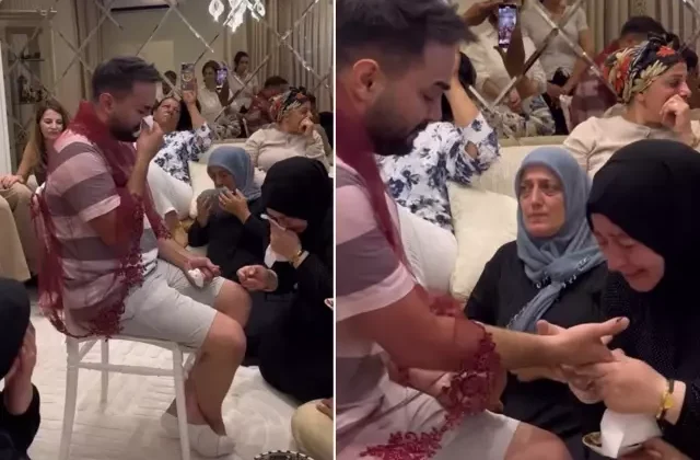 Mayısta nikah, temmuzda düğün! Kadir Ezildi kına gecesinde gözyaşlarını tutamadı