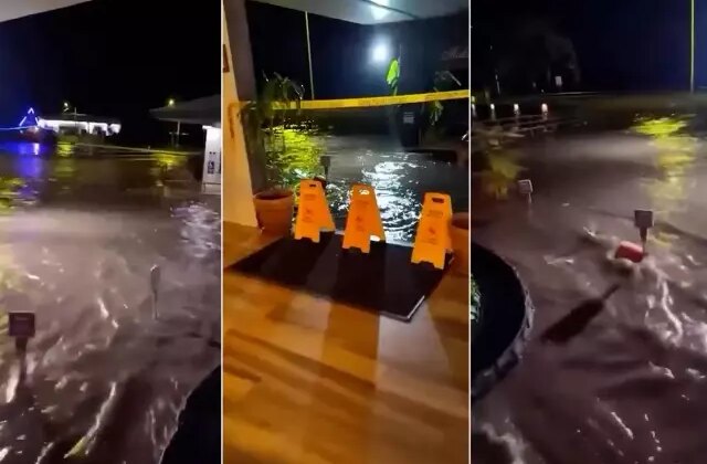 Mega deprem sonrası tsunami dalgaları Hawaii’ye ulaştı! İşte ilk görüntüler