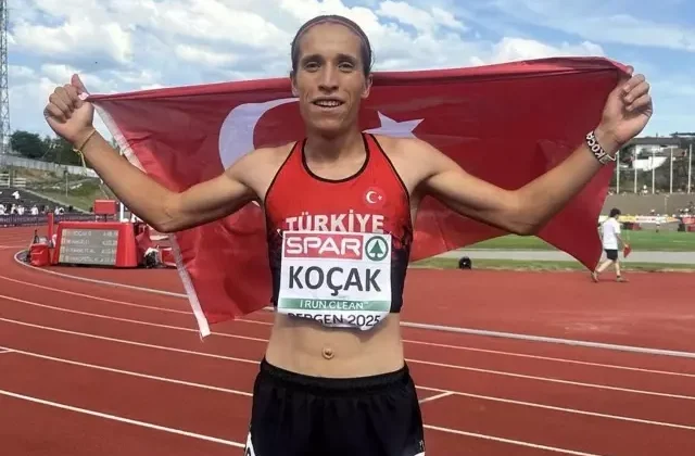 Milli atlet Dilek Koçak, 23 yaş altında Avrupa şampiyonu oldu