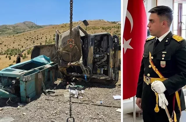 Malatya’da askeri araç devrildi: Üsteğmen Tuğrul Özsu şehit oldu