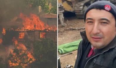 Ödemiş’teki yangından acı haber! Orman  işçisi şehit oldu