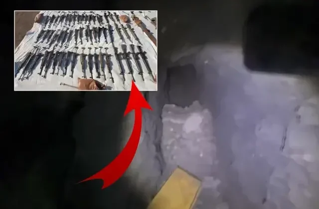 PKK’nın kullandığı 33 odalı mağara imha edildi! İçinden çıkanlar şoke etti